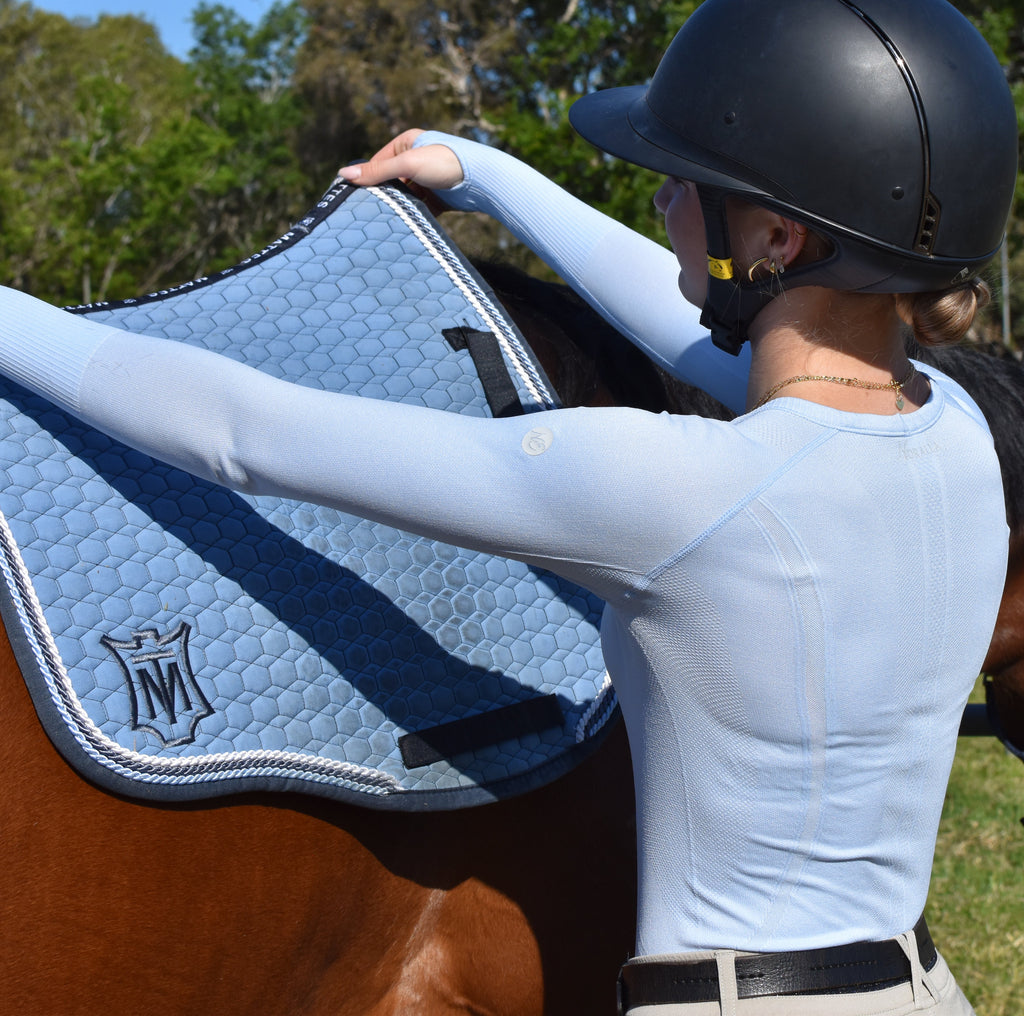 VERA Seamless Long Sleeve | Powder Blue